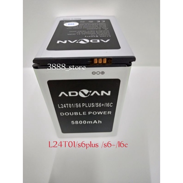 Jual BATERAI ADVAN I6C L24U01 Batre Advan S6 PLUS Batterai LT24T0