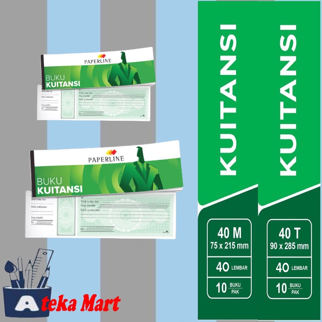 Jual Paperline Kuitansi M T B Kwitansi Shopee Indonesia