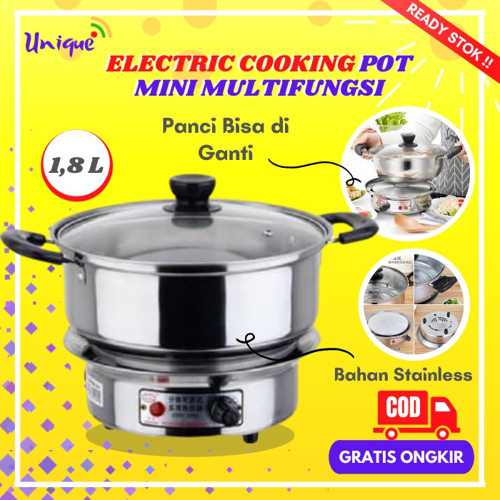 Jual Panci Listrik Elektrik Serbaguna Stainless Panci Listrik Electric