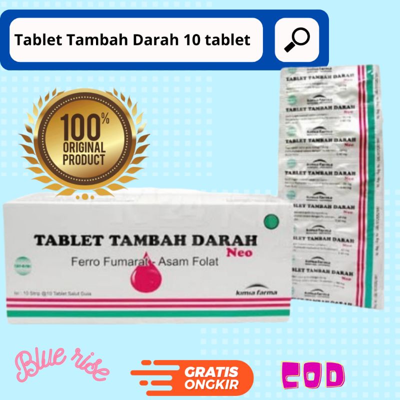 Jual Tablet Penambah Darah Box Shopee Indonesia