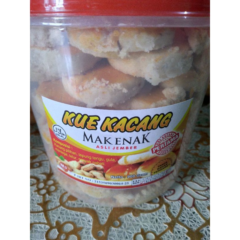 Jual Kue Kacang MAK ENAK ASLI JEMBER Shopee Indonesia