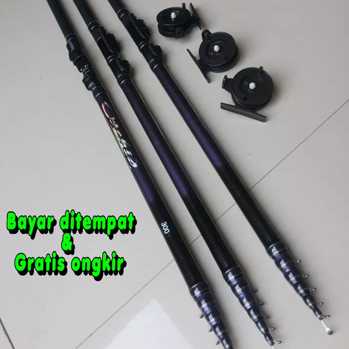 Jual Joran Tegek Custom M Reel Tokos Termurah Shopee Indonesia