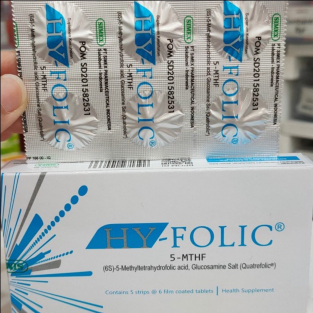 Jual HY FOLIC HY FOLIC Hy Folic Tablet Memenuhi Kebutuhan Asam Folat