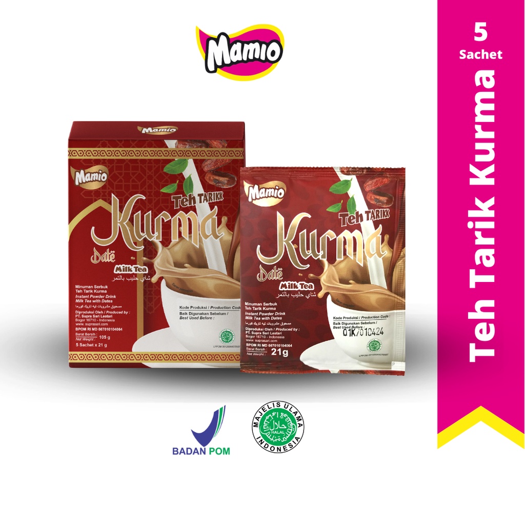 Jual Mamio Teh Tarik Kurma Shopee Indonesia