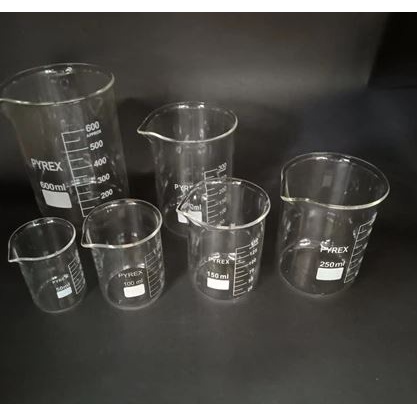 Jual Beaker Beaker 500ml PYREX Beaker Glass 500ml Gelas Kimia