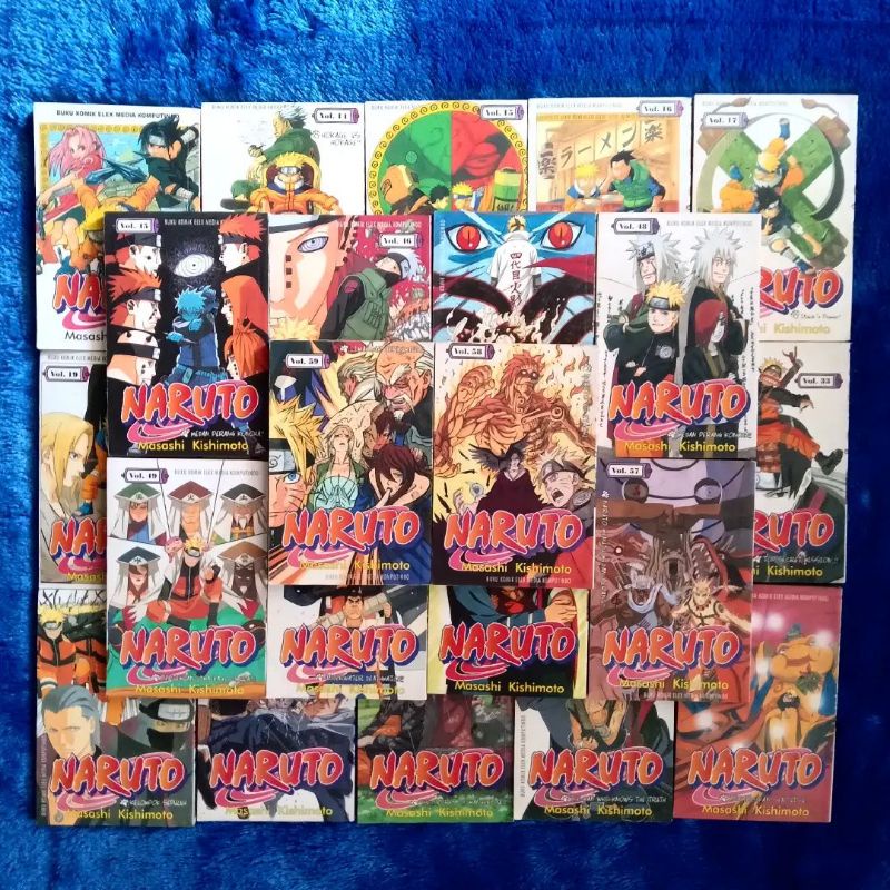 Jual Komik Bekas Naruto Masashi Kishimoto Shopee Indonesia