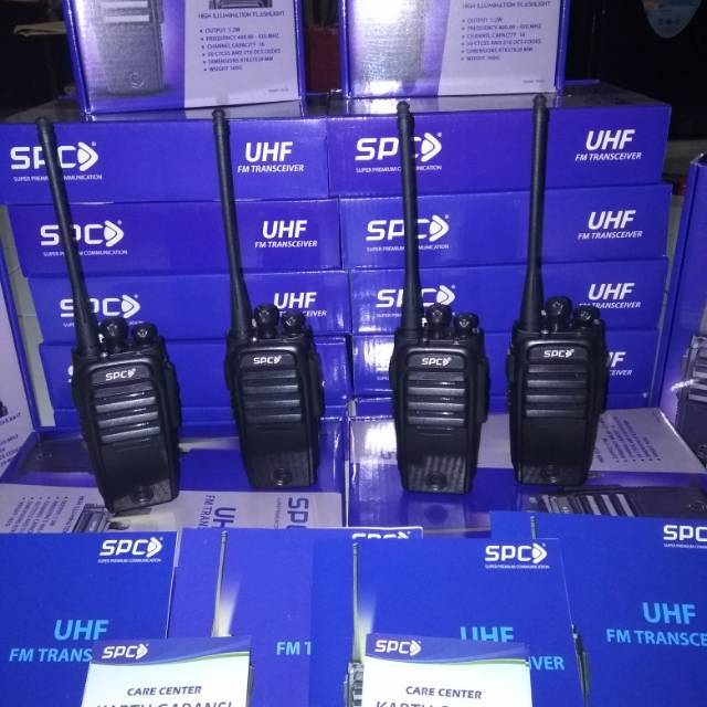 Jual HT SPC SH10 FULL SET 4 UNIT Merek SPC Garansi 1 Tahun Shopee