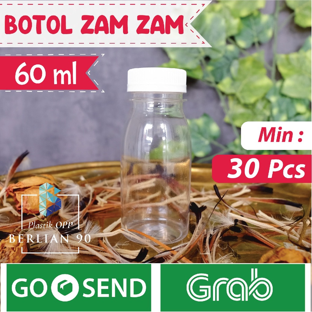 Jual Botol Zam Zam Plastik Ml Bening Botol Kosong Zamzam Free