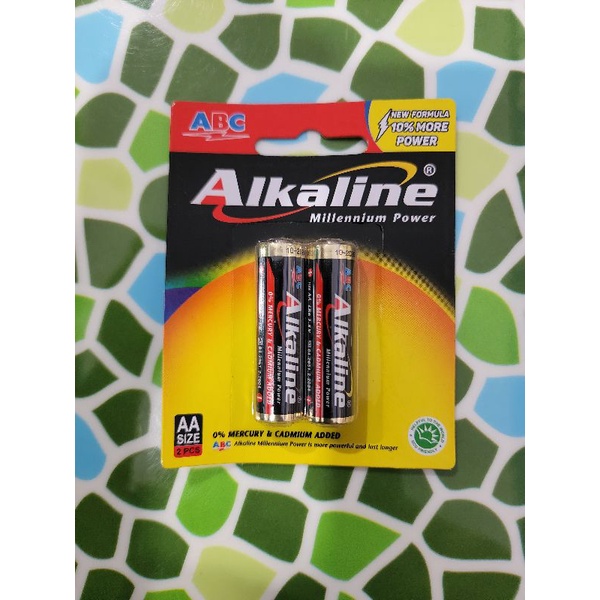 Jual BATERAI ABC ALKALINE AA ISI 2 Shopee Indonesia