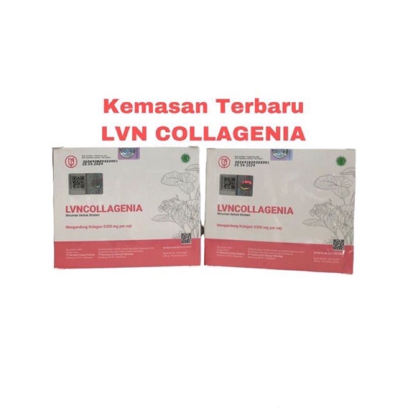 Jual Lvn Collagen Serbuk Kollagen Kemasan Baru Shopee Indonesia