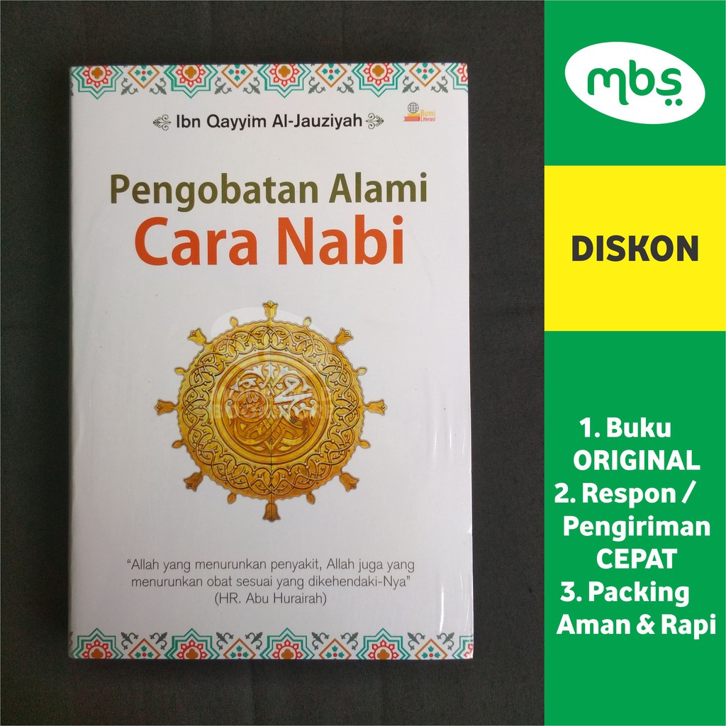 Jual Buku Pengobatan Alami Cara Nabi Ibn Qayyim Al Jauziyah