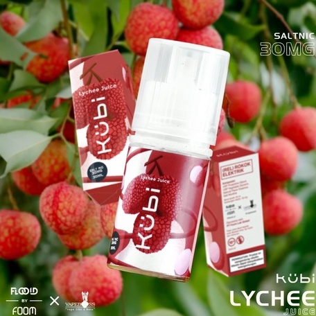 Jual Foom Kubi Lychee Juice Salt Nic By Foom Lab X Vapeboss Shopee