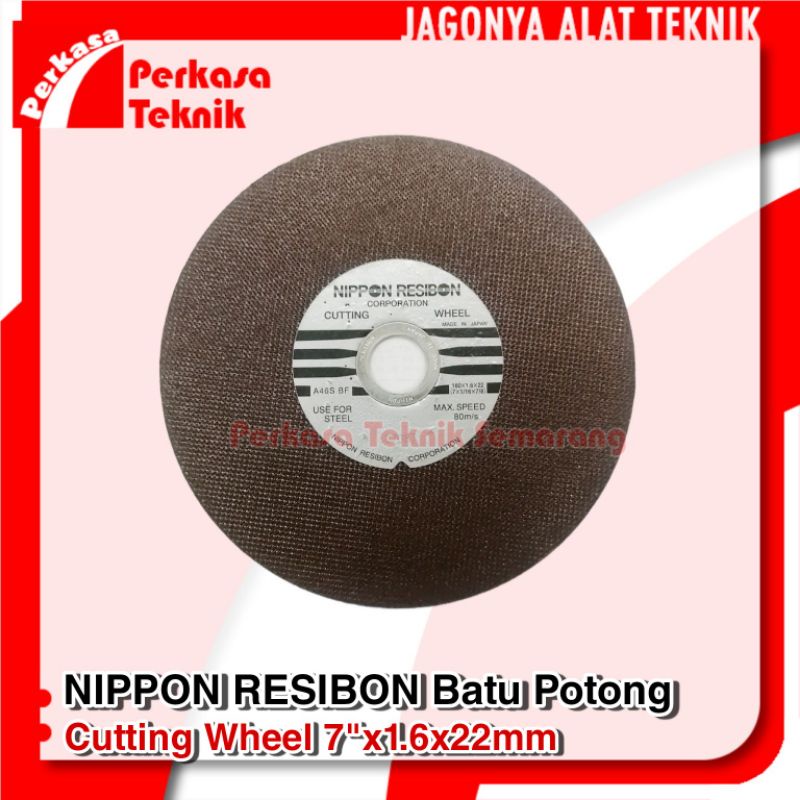 Jual Mata Gerinda Potong Nippon Resibon Inch Cutting Wheel X