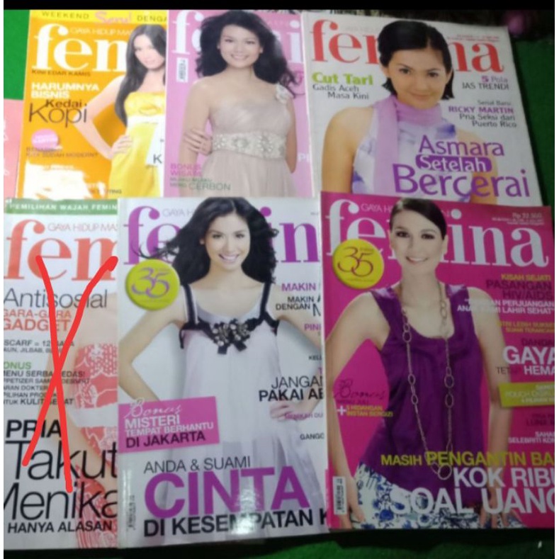 Jual Majalah Wanita Femina Pilihan Istimewa Shopee Indonesia