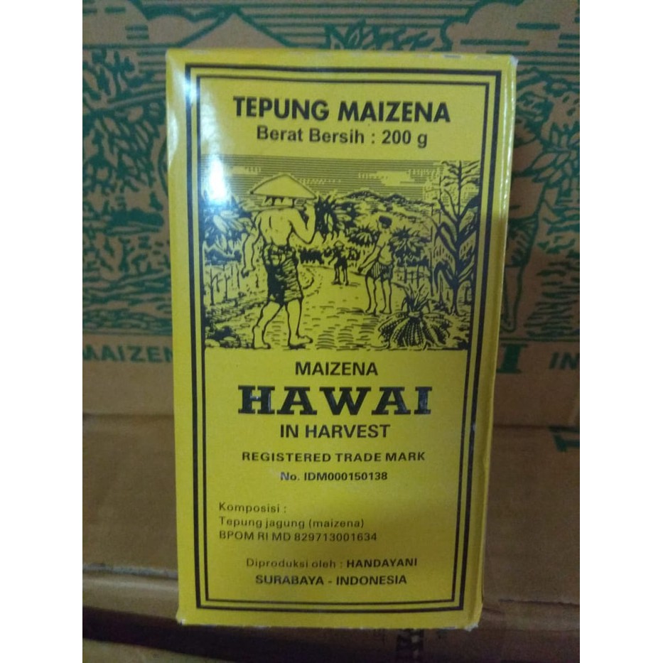 Jual Tepung Jagung Maizena Hawai 200 Gr Shopee Indonesia