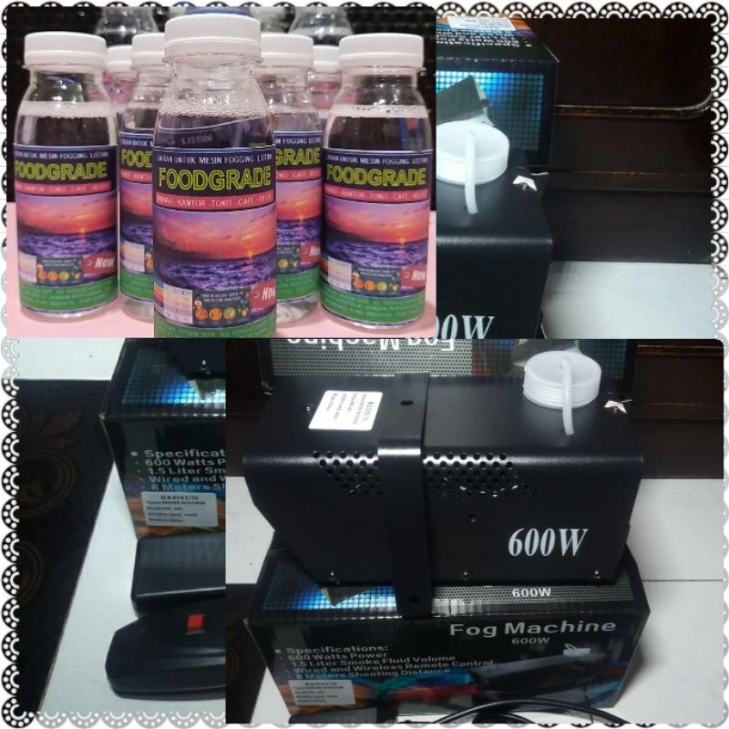 Jual Mesin Asap Alat Fogging Desinfektan Mobil Ruangan Fog Machine