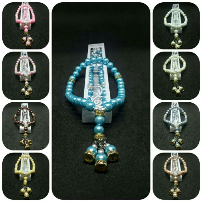 Jual Tasbih Mutiara Tasbih Cantik Ukuran Bulatan Ml Shopee Indonesia