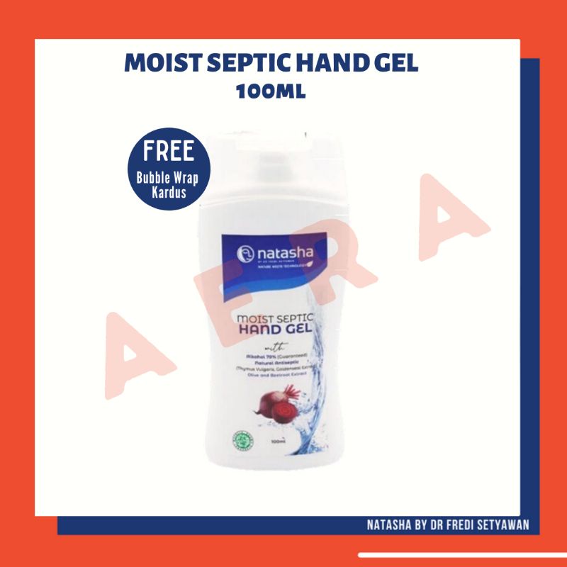 Jual Hand Gel Sanitizer Moist Septic Gel Natasha Shopee Indonesia