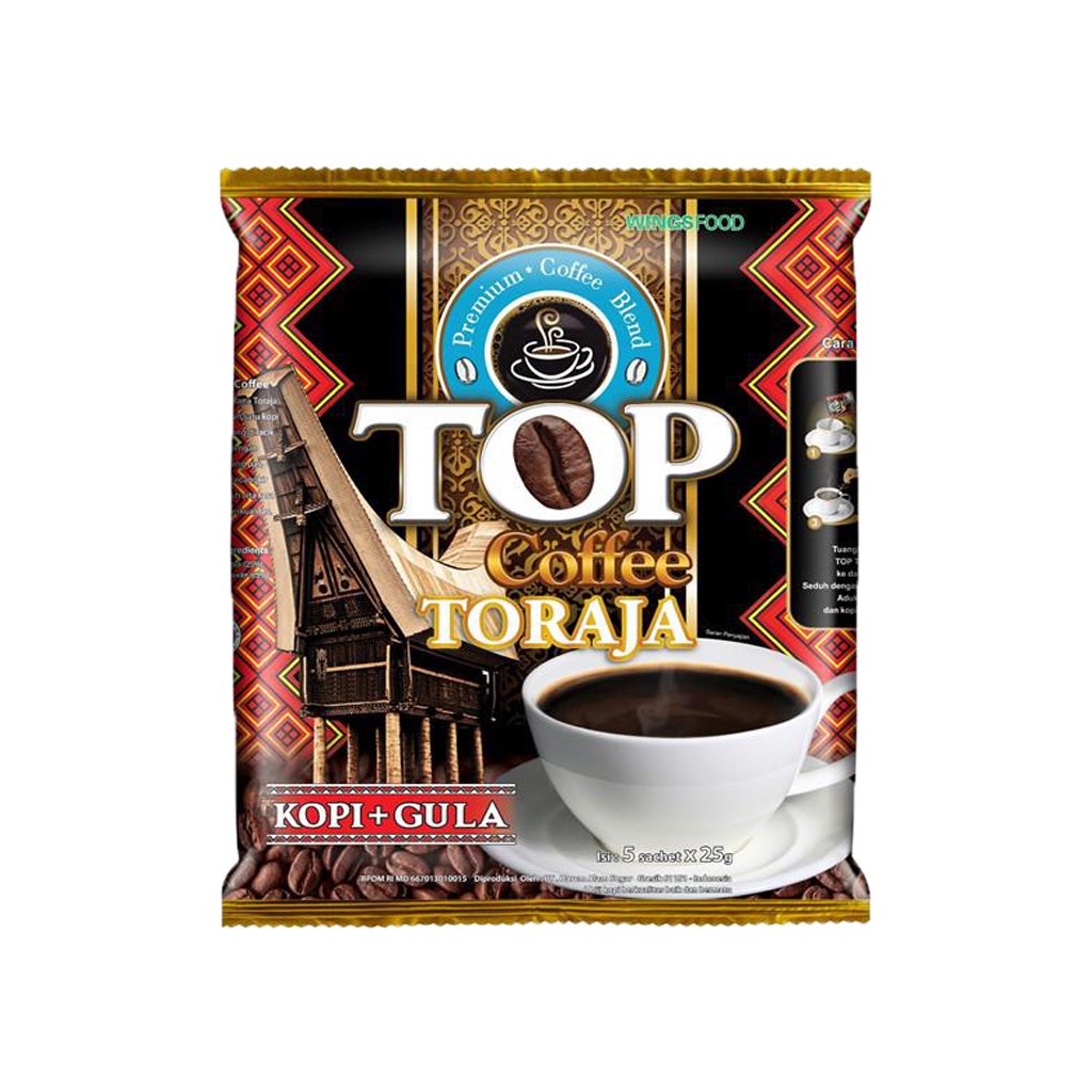 Jual Kopi Top Coffee Toraja 2in1 25 Gr X 1pcs Shopee Indonesia