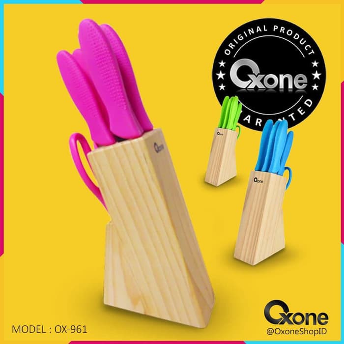 Jual OX961 Pisau Dapur Set Oxone Stainless Shopee Indonesia