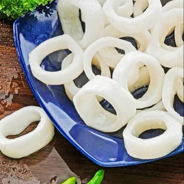 Jual Cumi Ring Besar G Kg Calamari Squid Ring Shopee Indonesia