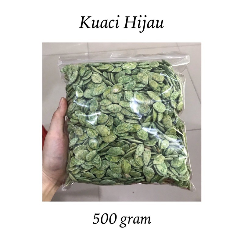 Jual Kuaci Hijau Gram Kuaci Matcha Kuaci Greentea Monsta Kwaci