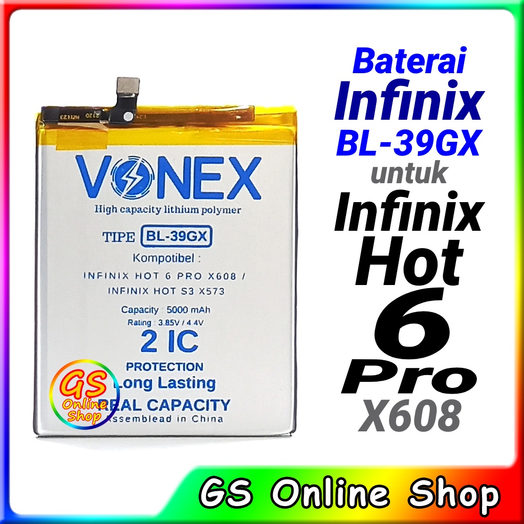 Jual Baterai Infinix Hot Pro X Bl Gx Shopee Indonesia