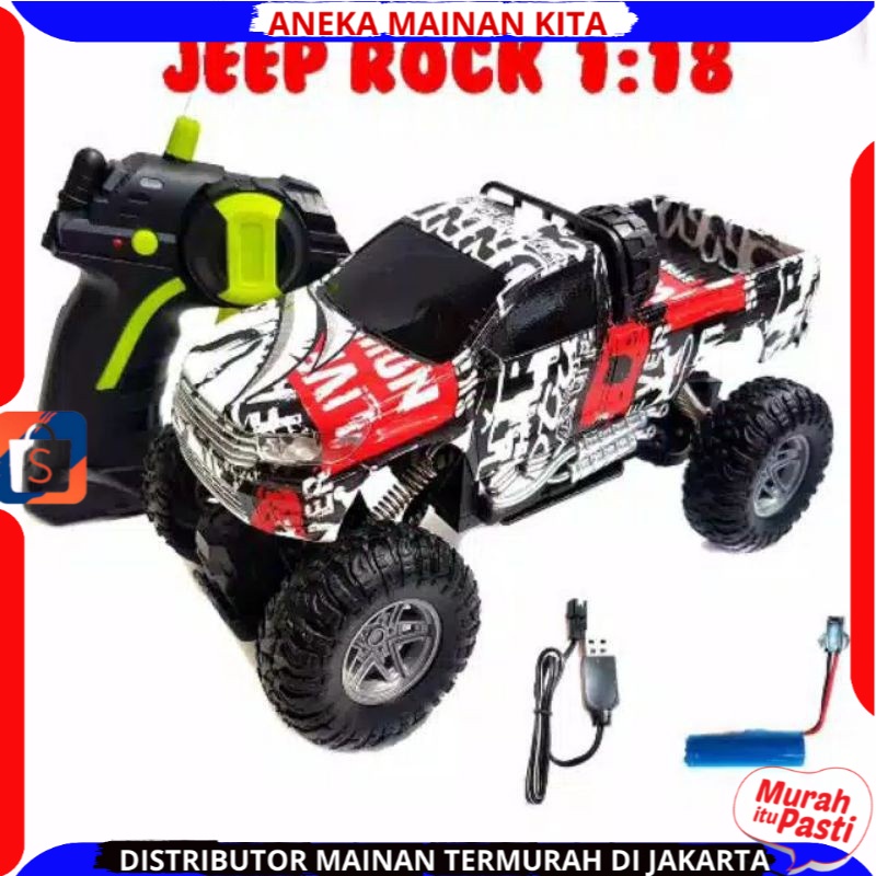 Jual BISA COD PROMO Mobil Remote Kontrol RC Off Road Rock Crawler