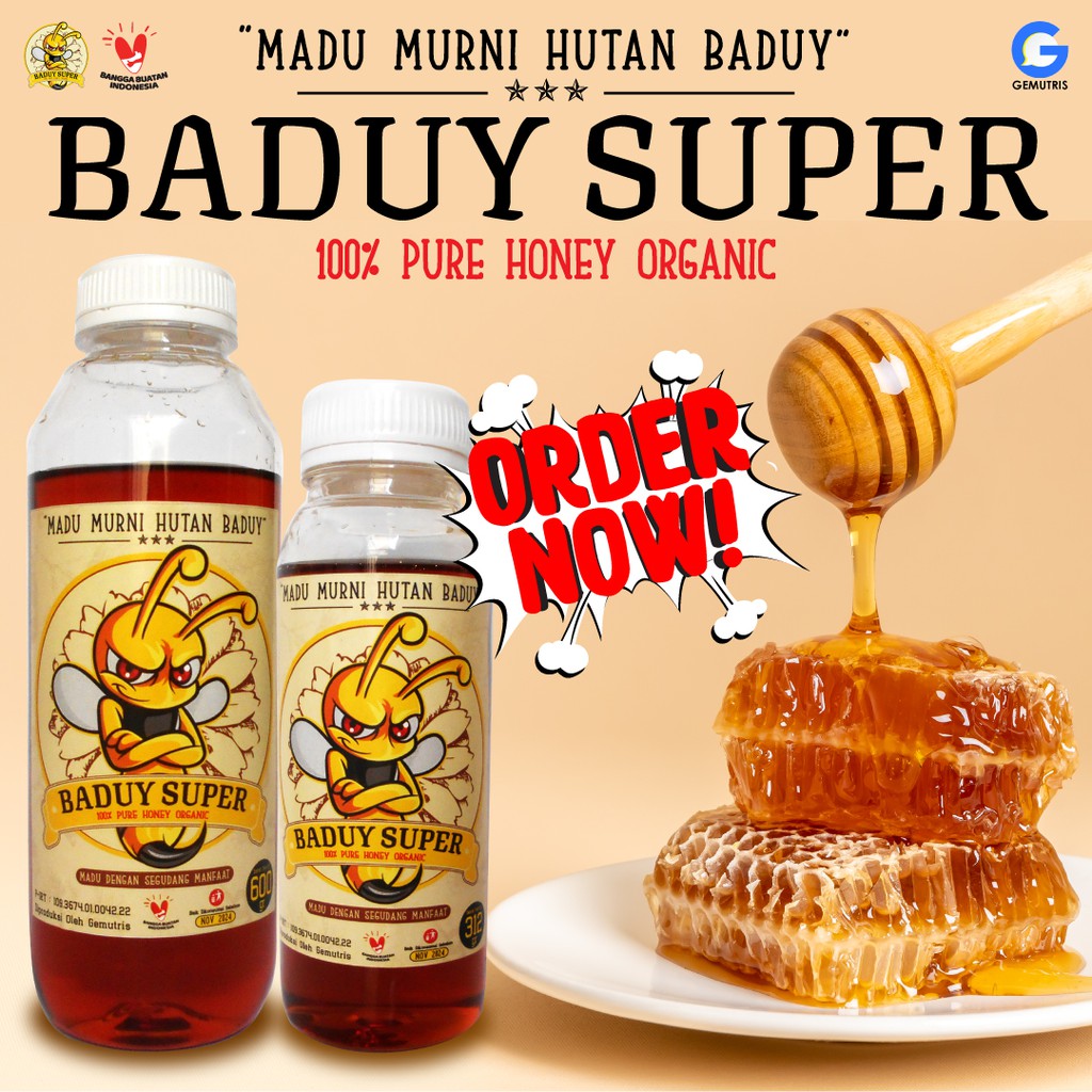 Jual Madu Murni Hutan Baduy Baduy Super Gemutris 100 Madu Murni