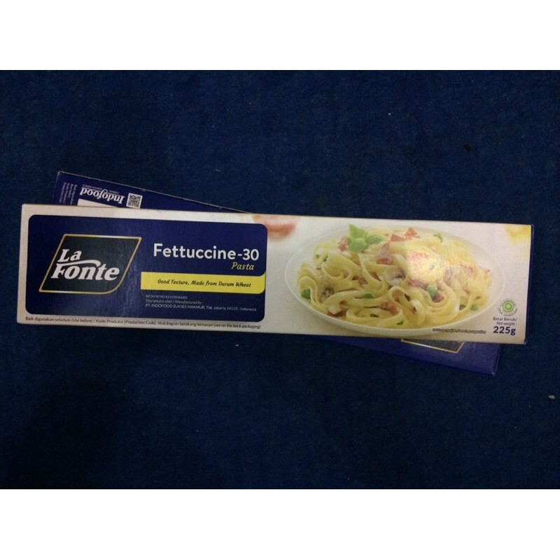 Jual La Fonte Pasta Fettuccine 30 Kemasan 225gr Shopee Indonesia