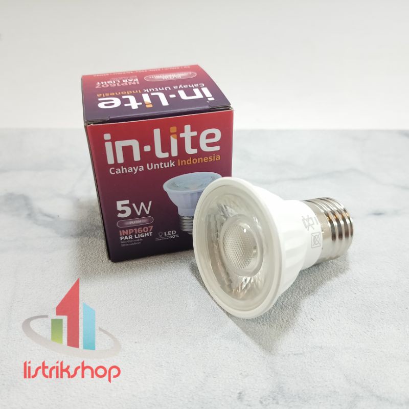 Jual Lampu Led Spot Watt E V In Lite Inlite Shopee Indonesia