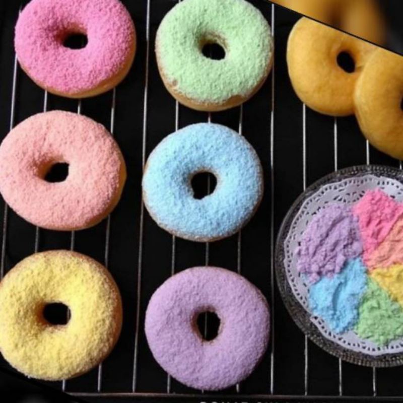 Jual Gula Donat Gula Dusting Gula Warna Warni Gula Rasa Buah Gr