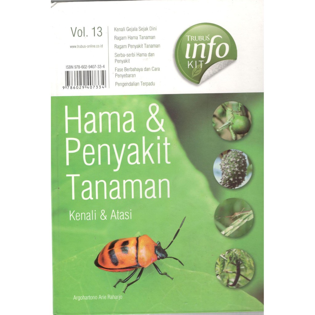 Jual BUKU HAMA PENYAKIT TANAMAN Indonesia Shopee Indonesia