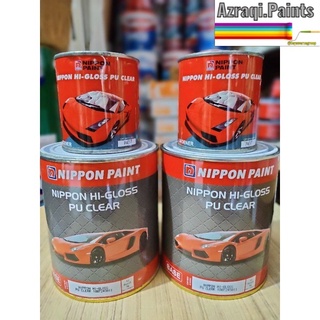 Jual Cat Vernish Nippon Hi Gloss Pu Clear Hardener Nippon Paint Isi