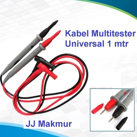 Jual Kabel Multitester Mm Banana Plug Ke Jarum Probe Avometer Cable