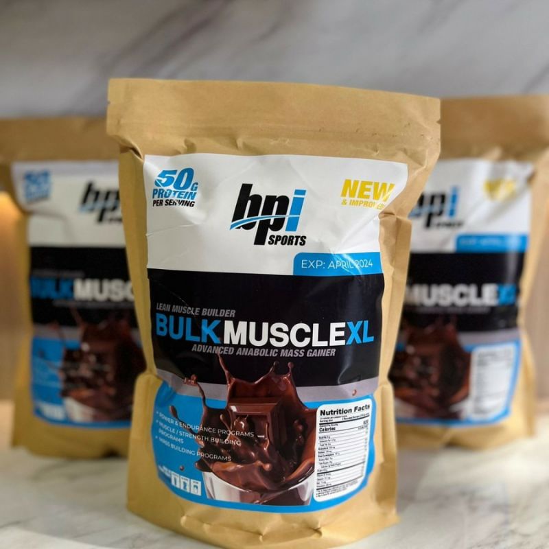 Jual BPI Bulk 2 Lbs BPI Bulk Muscle XL 2Lb 900 Gram BPI Bulk 900 G BPOM