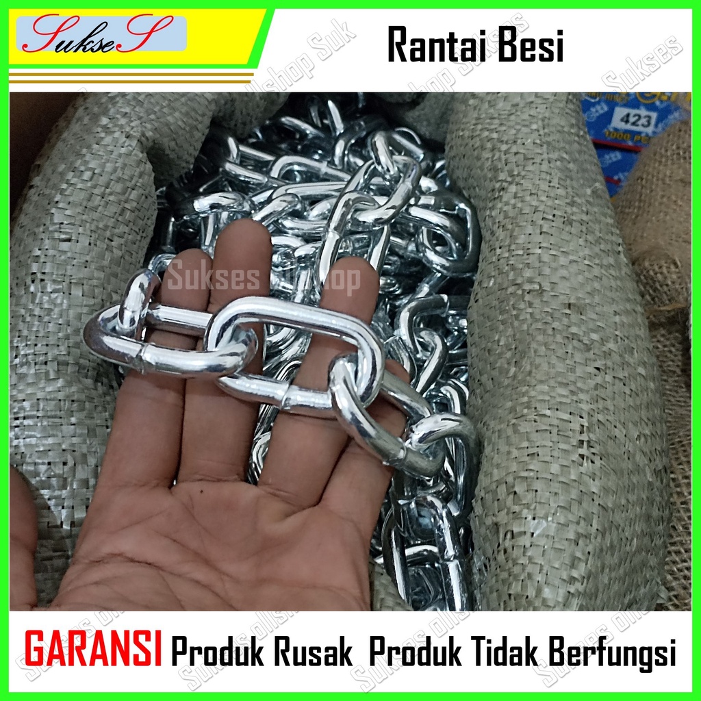 Jual Rantai Kapal 5 16 7 MM Rantai Besi Besar 7 MM Harga Rantai