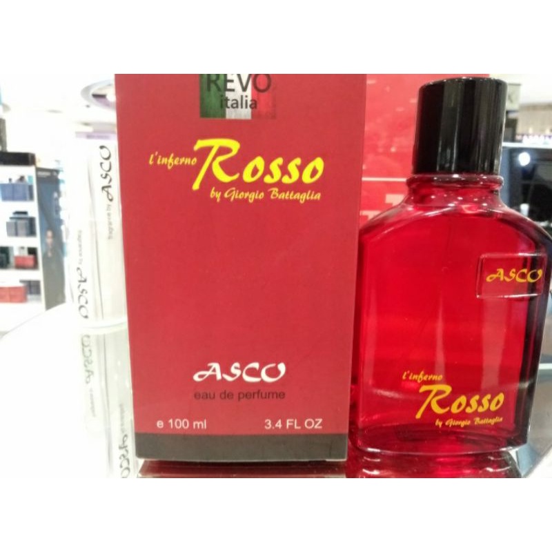 Jual Parfum Asco Rosso 100 Ml Shopee Indonesia