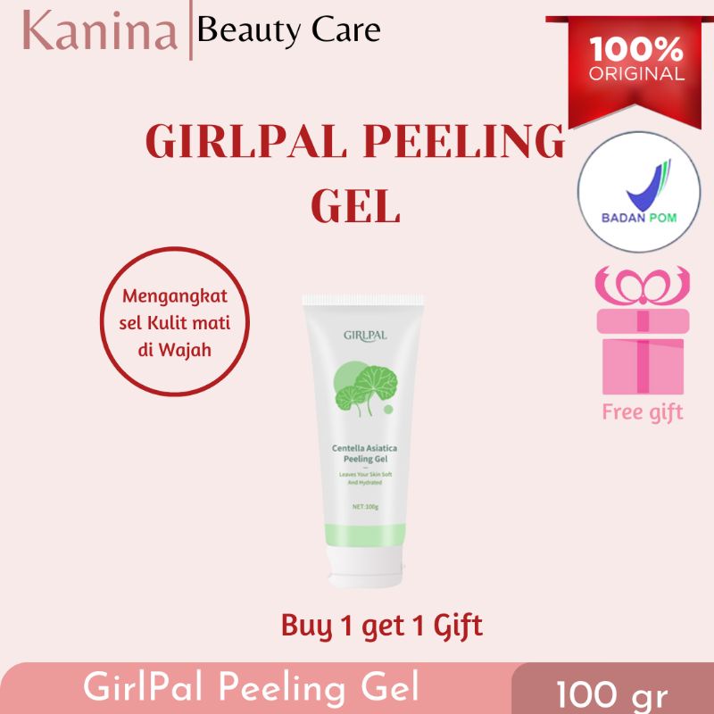 Jual Girlpal Centella Asiatica Exfoliating Peeling Gel Facial Girlpal