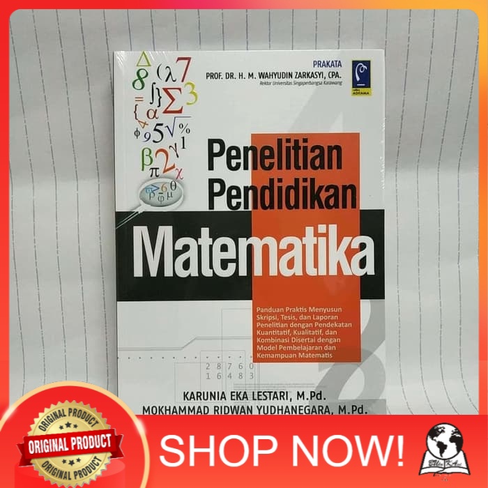 Jual Penelitian Pendidikan Matematika Panduan Praktis Menyusun Skripsi