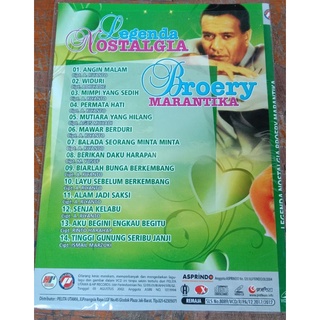 Jual Kaset Original Vcd Karaoke Nostalgia Broery Marantika Shopee