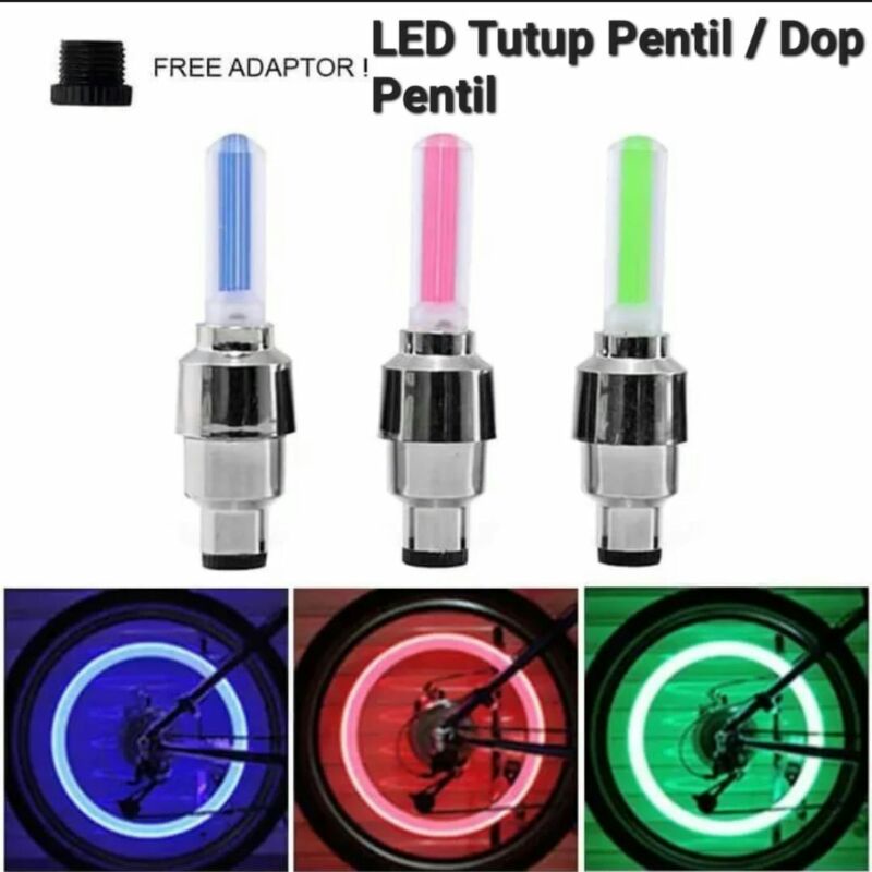 Jual Tutup Pentil Ban Tutup Dop Ban Motor Dan Sepeda Dengan Led