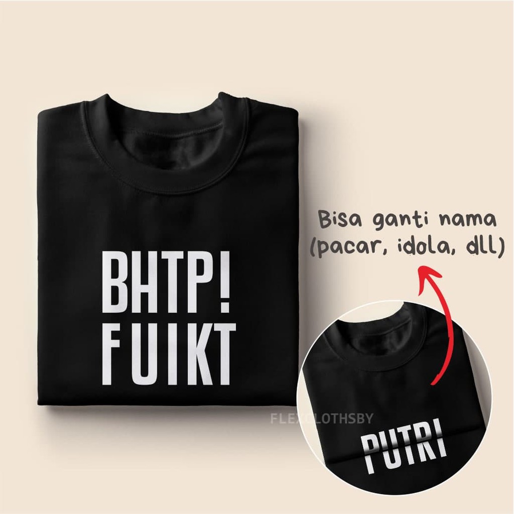 Jual Kaos Ilusi Lipat Bucin Viral Kado Custom Nama Shopee Indonesia