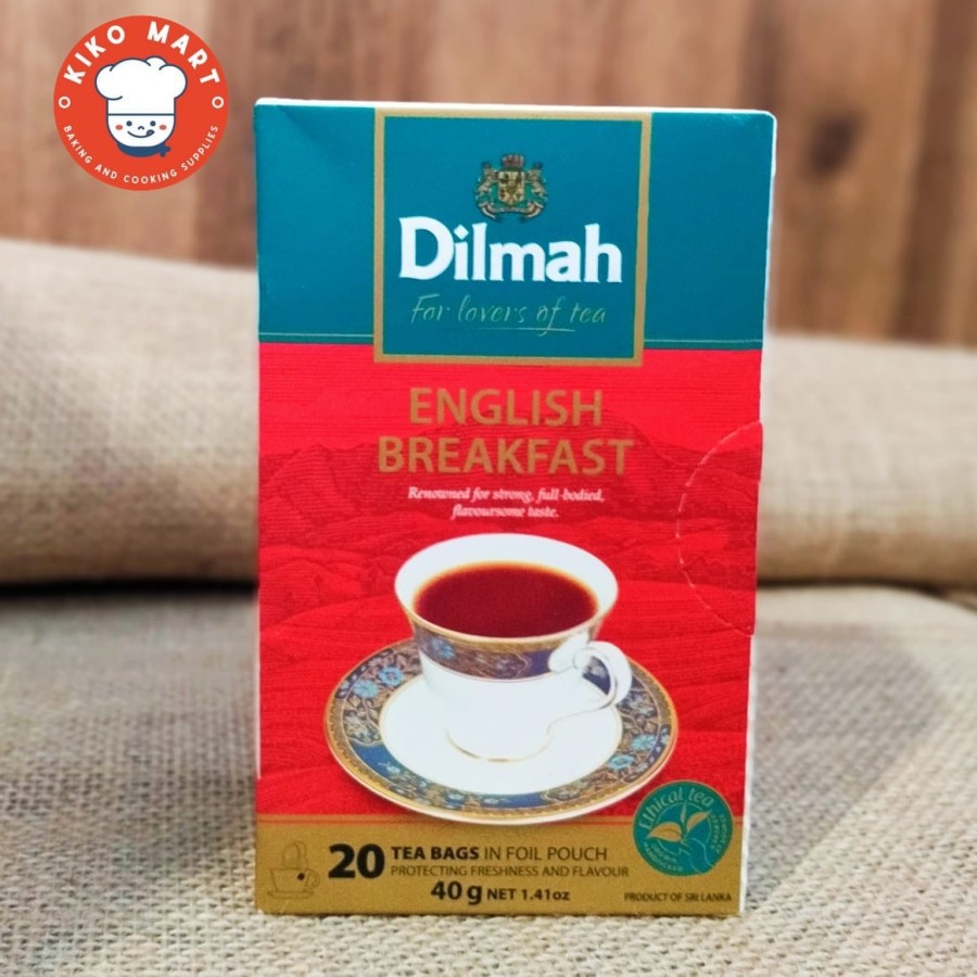 Jual Dilmah English Breakfast Tea Teh Celup Sachet Gr