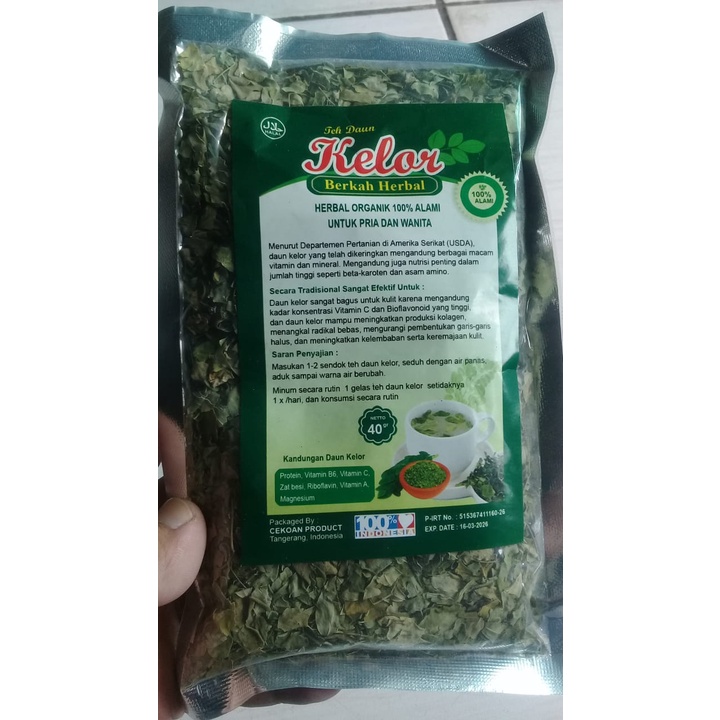 Jual Teh Daun Kelor Gram Original Moringa Curah Shopee Indonesia