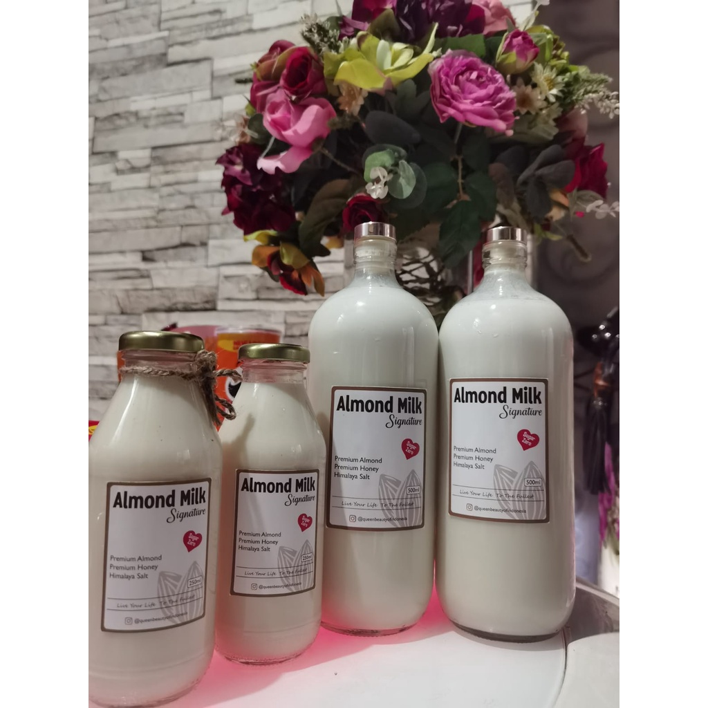 Jual ALMOND MILK SIGNATURE Shopee Indonesia