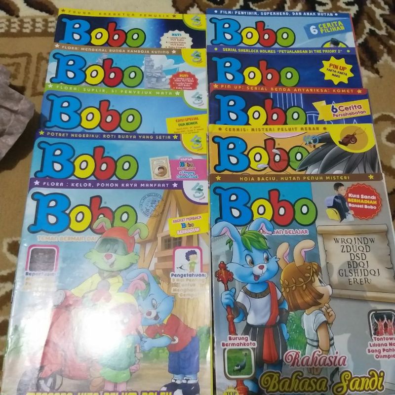 Jual Majalah Bobo Bekas Berkualitas Sepaket Isi Pcs Random Shopee