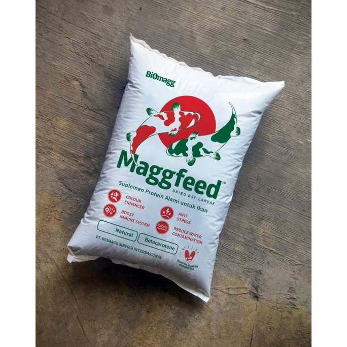 Jual Paket Maggfeed Maggot Kering Dried BSF Larvae 1 Kg Shopee