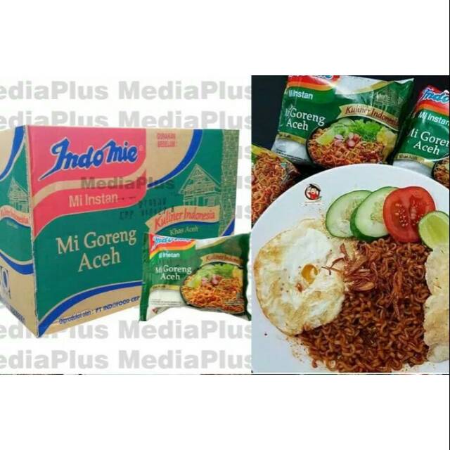 Jual Indomie Mi Goreng Aceh 1 Dus Isi 40 Bks Shopee Indonesia