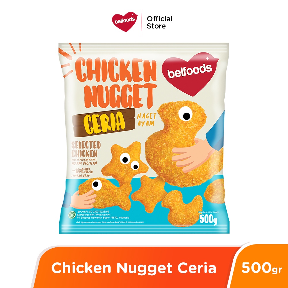 Jual Belfoods Chicken Nugget Ceria Gr Indonesia Shopee Indonesia